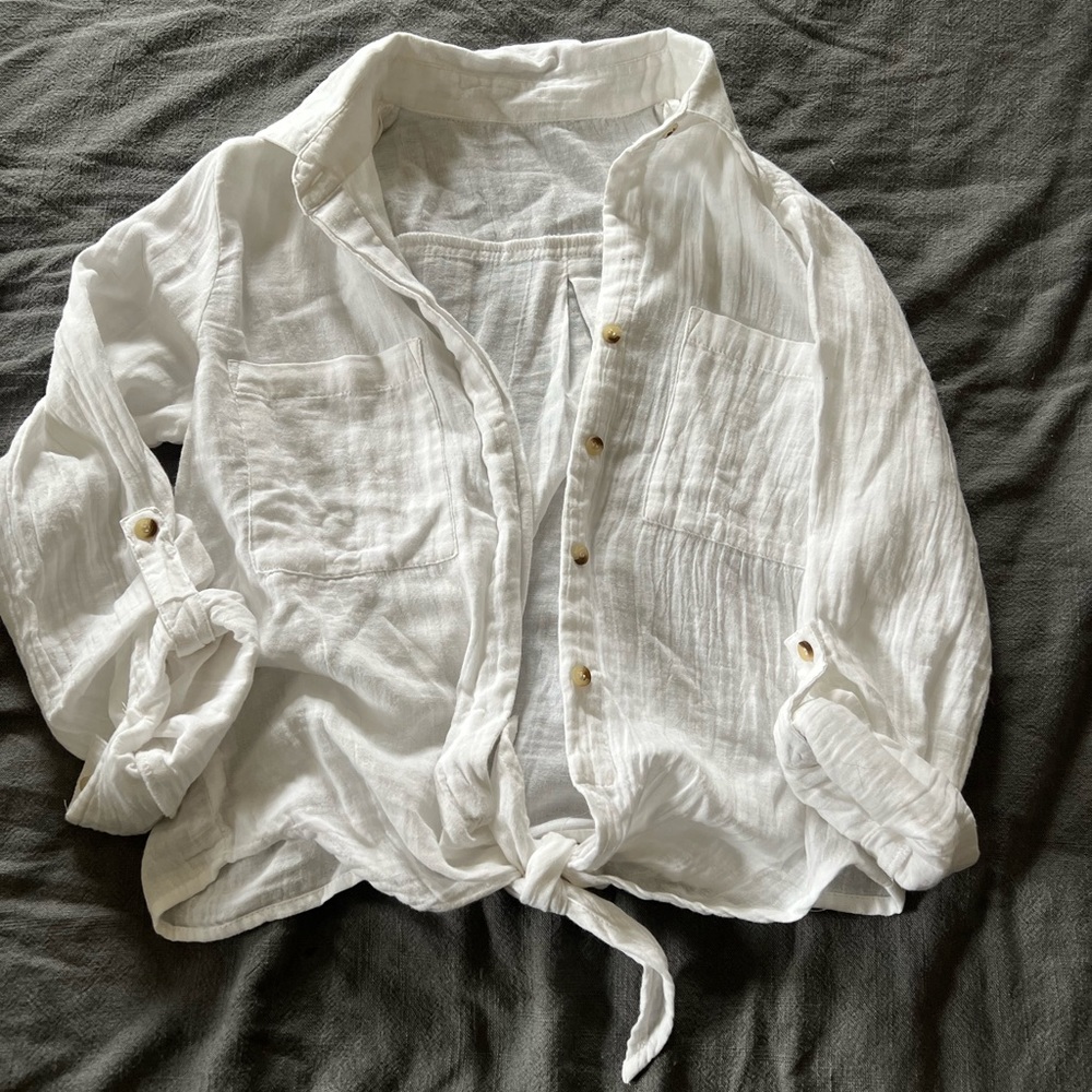 Lightweight button down shirt